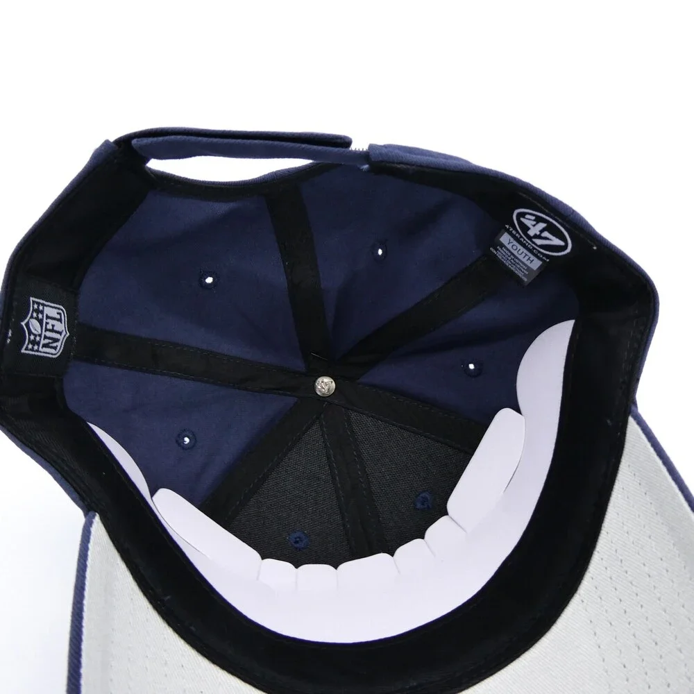 Seattle Seahawks Hat Boys Blue '47 Brand Strap Back‎ Cap Football NFL Youth New